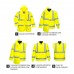 PARKA 5 EM 1 ALTA VISIBILIDADE AMARELA S765 